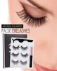 3pairs Magnetic 3D Mink False Eyelashes Thick Long Eye Lashes Magnet Liquid Eyeliner Magnetic Lashes Tweezer Set Makeup Tools6011098