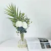 Vases Ins Wind Hydroponic Glass Vase Simulation Dried Flowers Arrangement Small Ornaments Nordic Home Living Room Table Surface