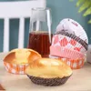 Bakning formar 100 st cupcake papper foder oljeproakt kopp bricka bröllopsfest caissetter muffin omslag födelsedagsdekor 231026