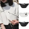 Waist Bags Women Fashion Solid Waist Fanny Pack Lady PU Leather Holiday Money Belt Wallet Bum Travel Bag Phone Pouch Style 231026