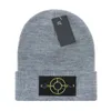 Nuovo inverno lavorato a maglia ISLAND Beanie uomo e donna cappelli casual di alta qualità lavorato a maglia caldo berretti cappelli femminile Bonnet STONE Beanie Caps 17 colori S-5