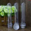 30 ml 40 ml plastikowa rurka z aluminiową czapką pustą przezroczystą kosmetyczną kąpiel solą solą maskę do twarzy butelka odczynnik naczynia reakcyjne 50pcgoods ftgwn