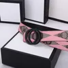 Cintura da uomo in pelle colorata con scritte in metallo color pelle di vitello fibbia liscia cintura sincrona ufficiale di ultima moda Larghezza 3,8 cm