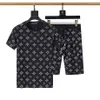 2023 Men's Tracksuits Outfits new pattern Designers Tracksuits Summer Suits T Shirt Seaside Holiday Shirts Shorts Sets235O