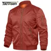 Men's Jackets TACVASEN Winter Padded Bomber Jackets Outwear Mens Retro Pilot Jacket Coat Casual Baseball Jackets Varsity Jackets Streetwear 231026