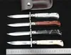 The 9 Inch ACK Godfather Stiletto Mafia Horizontal Folding knife Classical Auto Pocket knives BM42 EDC Tools