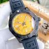 U1 Top Aaa Breitling Men يشاهدون Navitimer Chronograph Quartz Movement Avenger Hurricane Wristwatches Canvas Strap Sapphire Designer Watch Watch O458