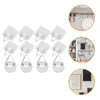 Decorative Plates 60 Pcs Plate Hanger Wall Decor Hangers Display Hooks Picture Frame Rack Hanging Adhesive Holder