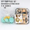 Kitchens Play Food Children's Family Mini Kitchen Furniture DIY Miniature Toy kitchen Kitchen Toy Gift For Toddler Boys Girls Doll HouseL231026