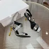 2024 Designer New Shoes Sexy Shiny Leather Design Leather Luxury High Heels Lacquer Leather Fine High Heels Internet Celebrity Dress Shoes