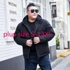 Parkas pour hommes Arrivée Mode Hommes Hiver Doudoune Courte Grand Chaud À Capuchon Épais Manteau Décontracté Grande Taille S-7XL8XL9XL10XL11XL12XL13XL231023