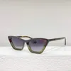 Sonnenbrille Schmetterling Design Einfache Linie Vintage Mode Mille 89 Solide Jelly Acetat Rahmen UV400 Objektiv Frauen Mann 3A Top Qualität