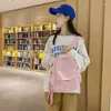 Mochila coreano leite amarelo pequeno saco feminino moda versátil japonês bonito mini mochila