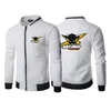 Sudaderas con capucha para hombres 2023 Ski Doo Can-am Logo Imprimir Primavera Otoño Sólido Colr Cuello redondo Chaqueta de vuelo Personalidad Mangas largas Abrigos de moda