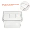 Egg Tools 6L11L26L Sous Vide Container with Lid Water Tank Bath for Circulator Culinary Immersion Slow Cooker Cooking 231026