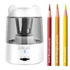 Pencil Sharpeners ZMOL Electric Sharpener Charge Portable Kids for Colored Pencils Auto Stop 231025