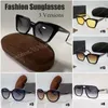 Gafas de sol de moda premium para mujeres o hombres con caja Cool Sun Glasses Regalo para Navidad297B