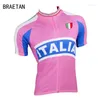 Jaquetas de corrida Italia Homens Ciclismo Jersey Roupas Desgaste Roupas de Bicicleta Hombre ALUMINIO