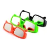 3D-glasögon plast solförmörkelse glasögon män kvinnor barn säkra nyanser solglasögon filter skyddar ögon anti-uv visningsglas 231025