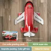 Flygplan Modle 12/6st bilmodell Stora barnleksaker Airplane Toy Model Passenger Plane Multi-Function Inertia Toy Cars for Boys Kids Gift 231025