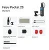 Fotocamere resistenti alle intemperie FeiyuTech Feiyu Pocket 2S Telecamera cardanica a 3 assi Design diviso Base magnetica 1 Sensore da 25 pollici Campo visivo 130 ° Ultra HD 4K 231025