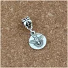 Charms 150 pièces/lots rond jésus Christ balancent perles breloque ajustement pendentif Bracelet collier bijoux à bricoler soi-même Relius cadeau de noël 13X28Mm goutte Dh48J