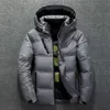 Utomhusdesigner Down Jacket Mäns kort förtjockade varma huva affärer Casual Winter Jacket