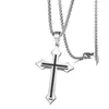 Pendant Necklaces Wholesale Fashion Necklace Simple High Quality Hip Hop Long Chain Small Boys Cross For Men