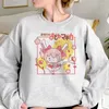 Kvinnors hoodies Puelle Magi Madoka Magica Women Harajuku Långärmad topp Anime Fleece Sweatshirts Pullover Female
