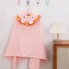 Towels Robes Baby Little Lion Cloak Bath Towel Wearable Coral Fleece Boys Girls Soft Bath Towel Spring Autumn Home Children's Bath Skirt 231024