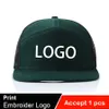 Bollmössor Fashion Högkvalitativ sju panel Mesh Baseball Cap Custom Printing Embroidered Personaliserade hattar för män Kvinnor 231025