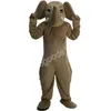 2024 Taille adulte Elephant Mascot Costumes Halloween Fancy Party Robe Cartoon Characon Carnival Noël publicitaire Tépare de fête d'anniversaire