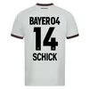 بطل باير ليفركوسن القميص 23 24 25 من الرجال Kids Kit Wirtz Leverkusen Trikot Paulo Schick قميص كرة القدم باير بايرن تريكوت كاميسا ديل باي ليفركوسن القميص