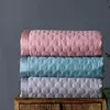 Sängkläder sätter rosa egyptiska bomullsbäddsäcken filt täcke quiltad set täcke täcke säng linnet kudde mattat ark 231026