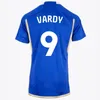 Leicester Soccer Jersey City 2023/24 Club Team 9 Jamie Vardy 22 Kiernan Dewsbury-Hall 30 Mads Hermansen 14 Kelechi Iheanacho 10 Stephy Mavididi Voetbalshirttenues