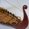 Aircraft Modle Wooden Scale Sailing Boat Wood Scale Ship 150 Viking Ships Scale Assembly Model Ship 231026