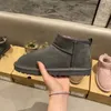 Australien mini boot designer tasman stövlar för kvinnor tazz tozzs plattform fårskinn kvinna man ultra tasman tofflor päls glider fluffiga vinter australiska stövlar