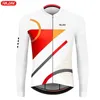 Racing Jackets Men Summer Breathable Long Sleeve Cycling Jerseys MTB Bicycle Clothing Spring Autumn Mountain Bike Tops