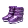 Bottes en caoutchouc pour enfants, pour filles et garçons, mi-mollet, laçage élastique, bottes de neige imperméables, chaussures de Sport, doublure en fourrure, pour enfants, 231025