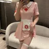 Uniforme d'infirmière érotique, Lingerie de Cosplay, robe coquine et Sexy pour filles, tenue de jeu de rôle porno pour femme, ange, amour sexuel pour adulte