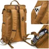 Backpack Men's Sports Man Travel Bag Outdoor Canvas Vintage Computer Casual Large Capacity School Bags