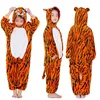 Pyjamas Onesies für Kinder Party Overall Baby Mädchen Pyjamas Jungen Hoodie Flanell Nachtwäsche Cartoon Tiger Einhorn Cosplay Pyjamas Kostüm 231025