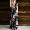 Basic Casual Dresses Floral Long Dress for Women Summer Fashion Print Clothing Evening Dresses Elegantes Casual Party Vestidos Para Mujer Robe Femme T231026