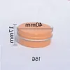 15g Orange Cream Packaging Aluminum Box Incense Candle Pomade Jars Empty 15ml Tea Jewelry Gift Potgoods Bmsnk