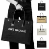Luxurys Rive Gauche Travel Beach Borse Shopper Shopper Basket Basked Designer Paglie Weave Raffie Clutch Clutche