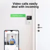 Billig x3 Intelligent Visual Two-Way Intercom Doorbell Wireless WiFi Home Remote Monitoring Video High-Definition Night Vision Safety Doorbell