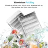 Dinnerware 20 Pcs Foil Bag Storage Insulation Aluminium Vegetable Cooler Box Fruits Bags Aluminum Bubble Envelope