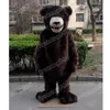 Disfraz de mascota de oso de Halloween, personaje de tema de anime de dibujos animados de alta calidad, tamaño adulto, fiesta de Navidad, traje de publicidad al aire libre