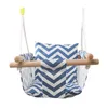 Swings Jumpers Bouncers Baby Hanging Swings Safety Swing Chair Child Rocking Canvas Seat Infant Inside Room Decorations 231025