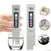 عدادات الأس الهيدروجيني بالجملة الرقمية TDS Meter Monitor Temp Ppm Tester Pen Meters Meters Stick Water Purity Swittors Mini Filter Tester Dhcxq